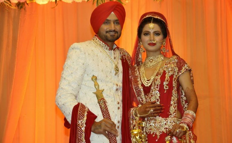Harbhajan Singh marries Geeta Basra