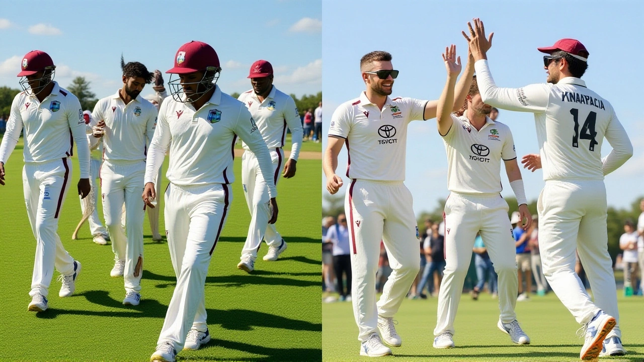 Australia Dominates Day 2 as West Indies Collapse to 135/9 in Chase