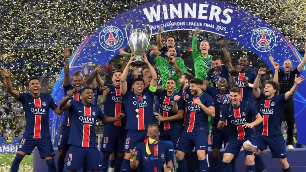 PSG Wins First Champions League Title with Historic 5-0 Win Over Inter Milan in Munich