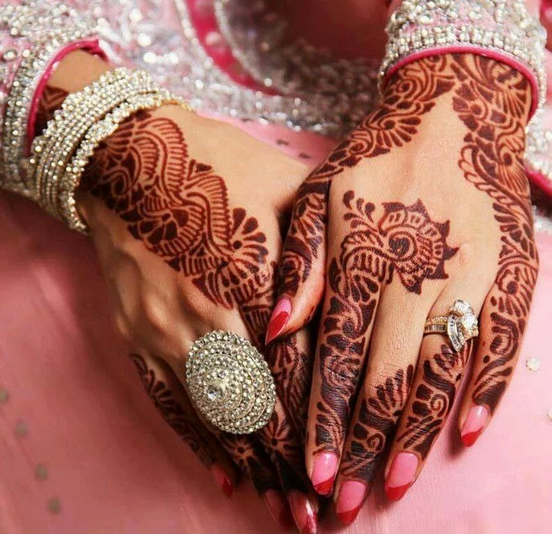 New Bridal Wedding Mehndi Design Designs 2015