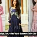 Latest Fancy Pakistani Maxi Skirts Dresses Designs 2016 for Girls