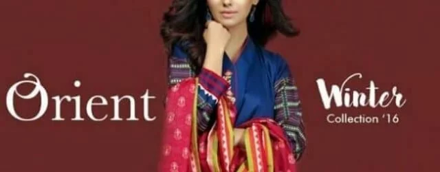 Orient Textiles Winter Collection 2016-2017 for Girls