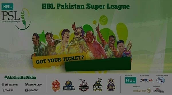 Pakistan Super League Psl 2017 Tickets Booking Online
