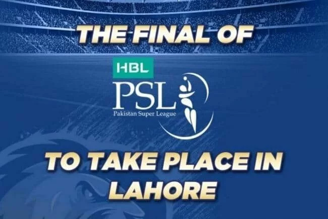 Tickets Prices For PSL Final Lahore Announced