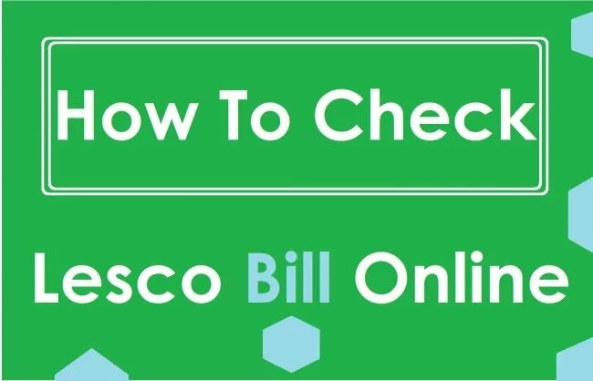LESCO Utility Bills Online | LESCO Bill Online | Duplicate LESCO Bill